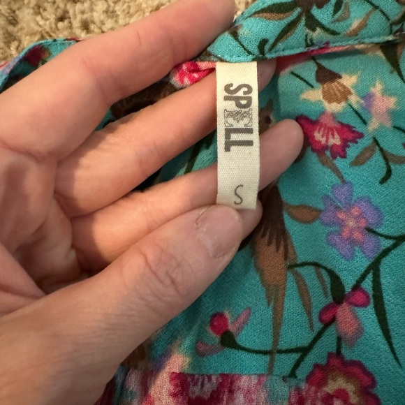 Spell Babushka Blouse Small - Picture 3 of 4